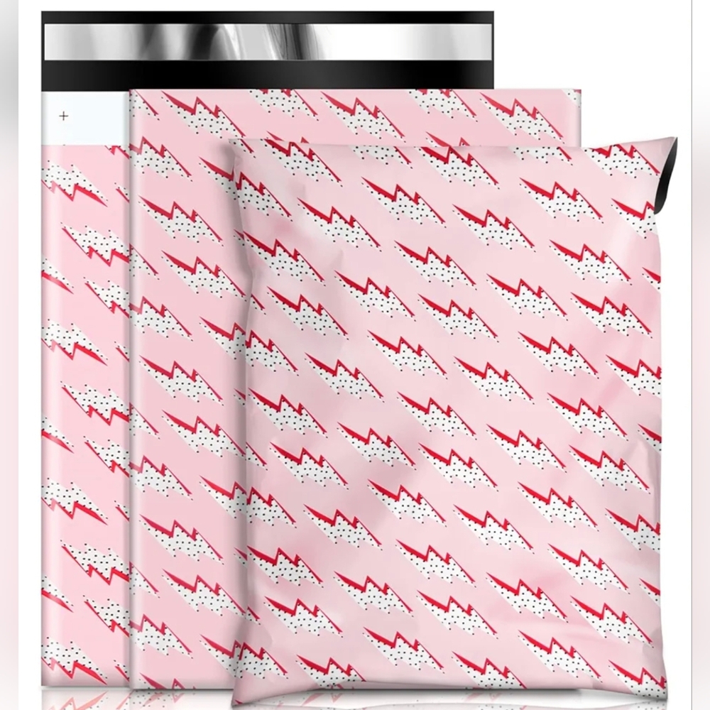 15pcs Pink waterproof poly mailer. New